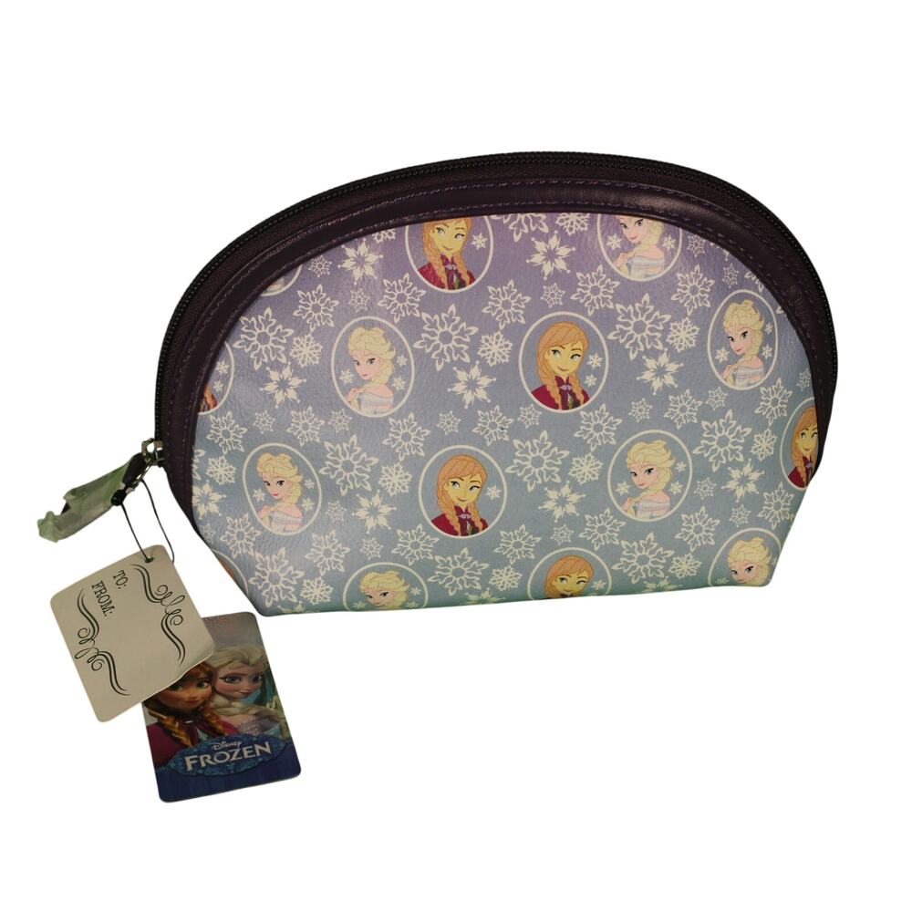 Loungefly Frozen Heart Logo Makeup Bag 2014 NWT VHTF